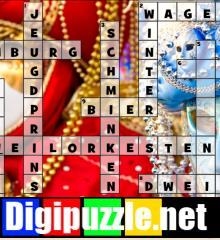 carnaval-kruiswoordpuzzel