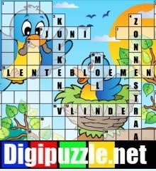 lente-kruiswoordraadsel