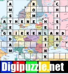 europa-kruiswoordraadsel