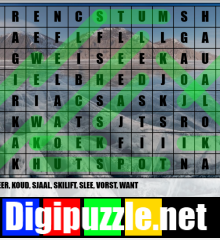 winterwoordzoeker